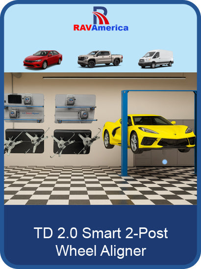 How the RAV TD 2.0 SmartAligner Lets You Start Doing Alignments This Week — Without a Drive-On Lift