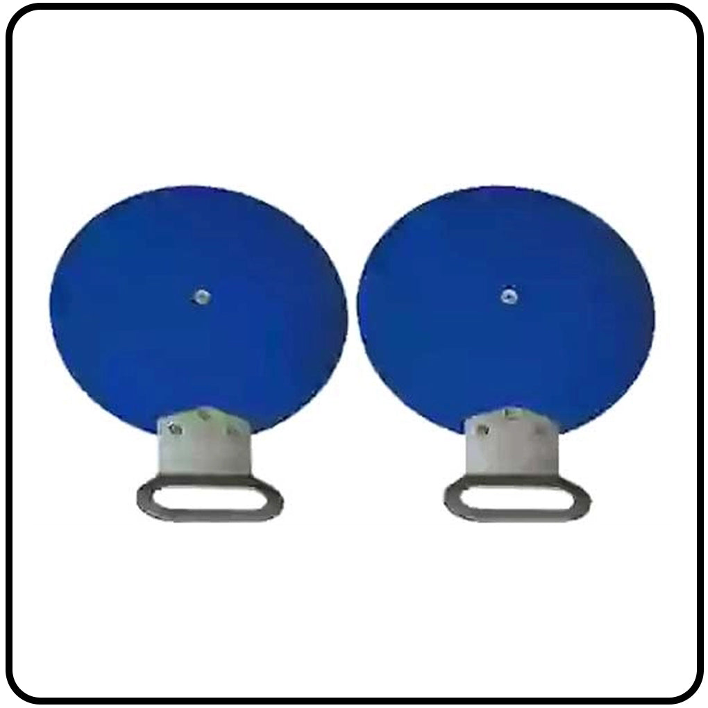 1101417BLU Blue Alloy SuperLite Turnplates (Pair)