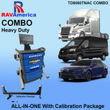 RAV TD8060NACOMBO  All in One Truck/Car Alignment System