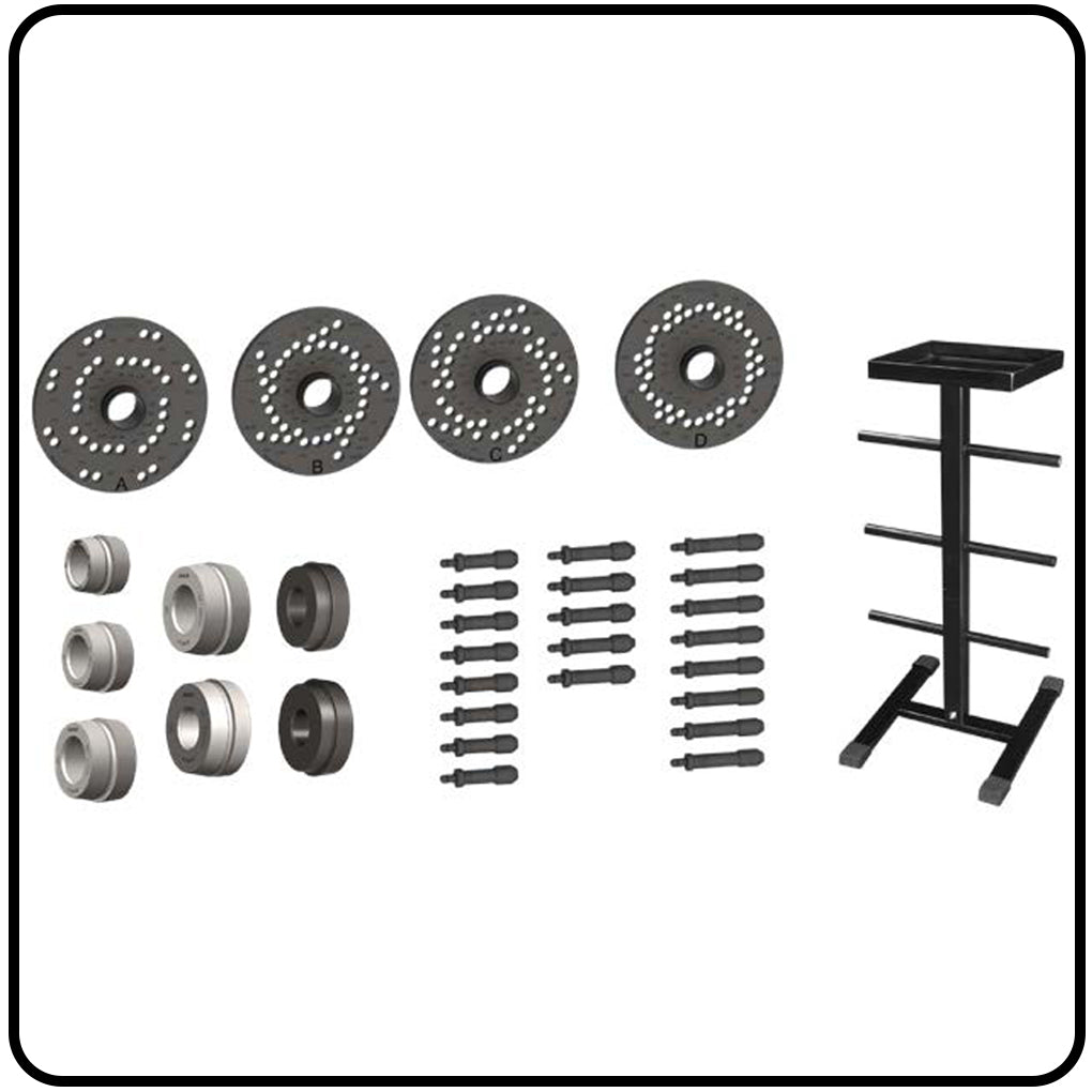 HW280400092 Pro Balance Kit Set of 7 Collets - Flange Kit - Stand (Kit)