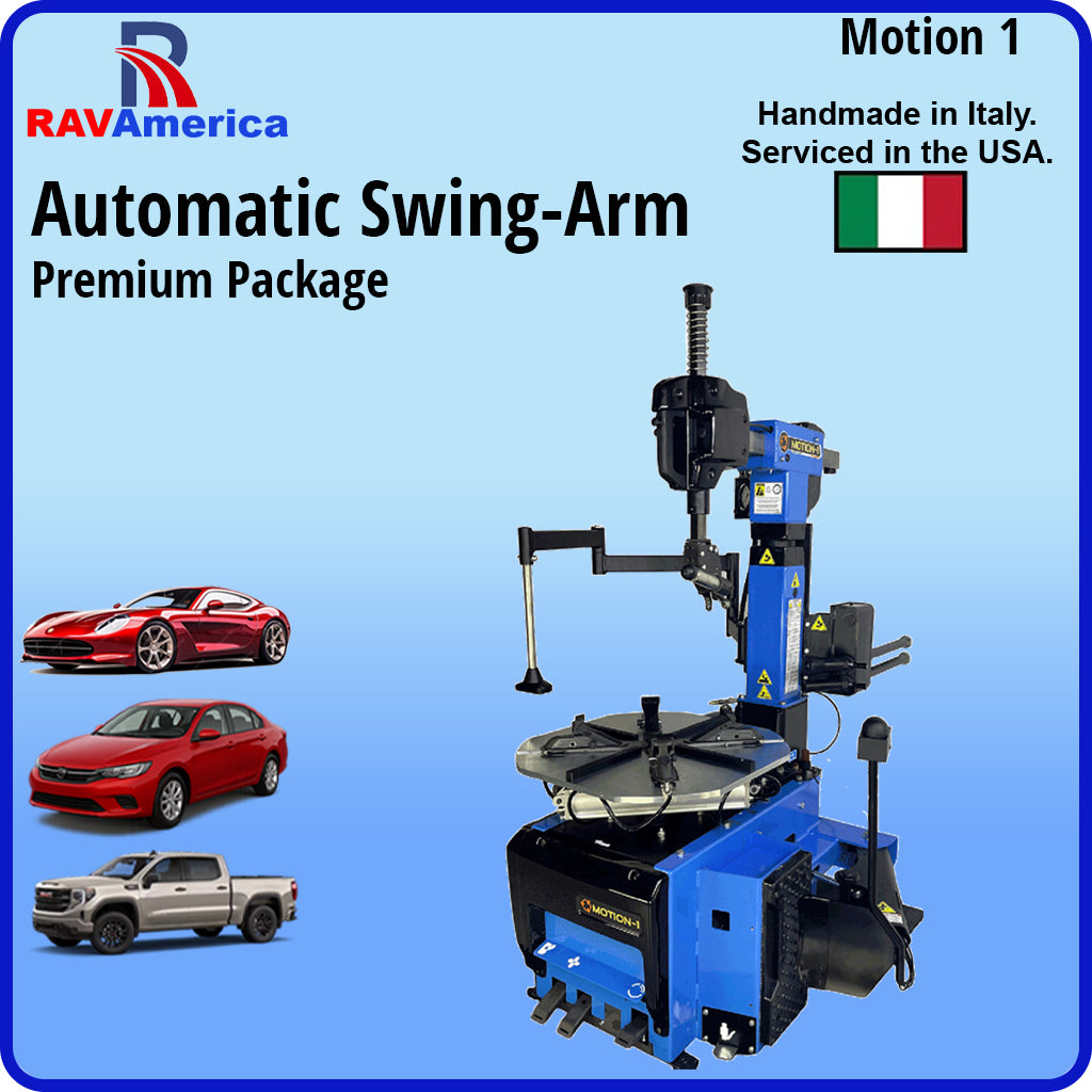 Motion 1 Tire Changer Auto-SwingArm