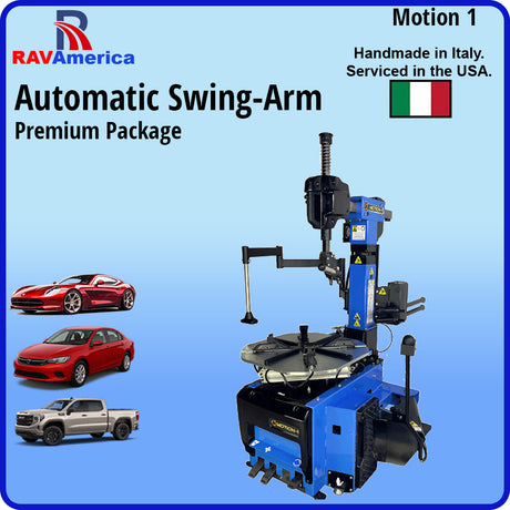 Motion 1 Tire Changer Auto-SwingArm