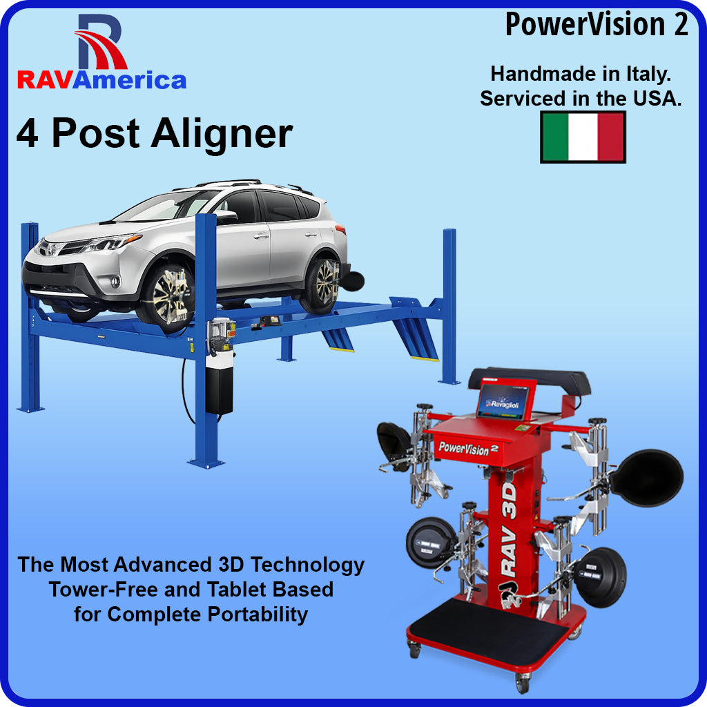 RAV PowerVision 2 Portable 3D Aligner | Wheel Alignment – RAVAmerica