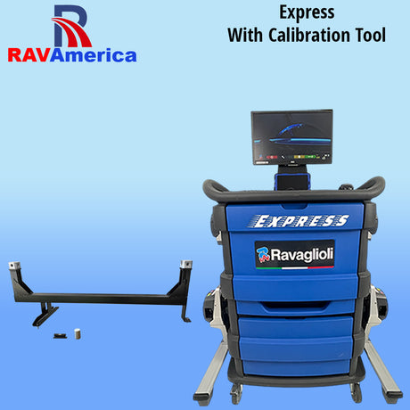 RAVAmerica Express Wheel Aligner With Calibration Tool