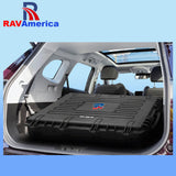 RAVAmerica Mobile Aligner in back of SUV