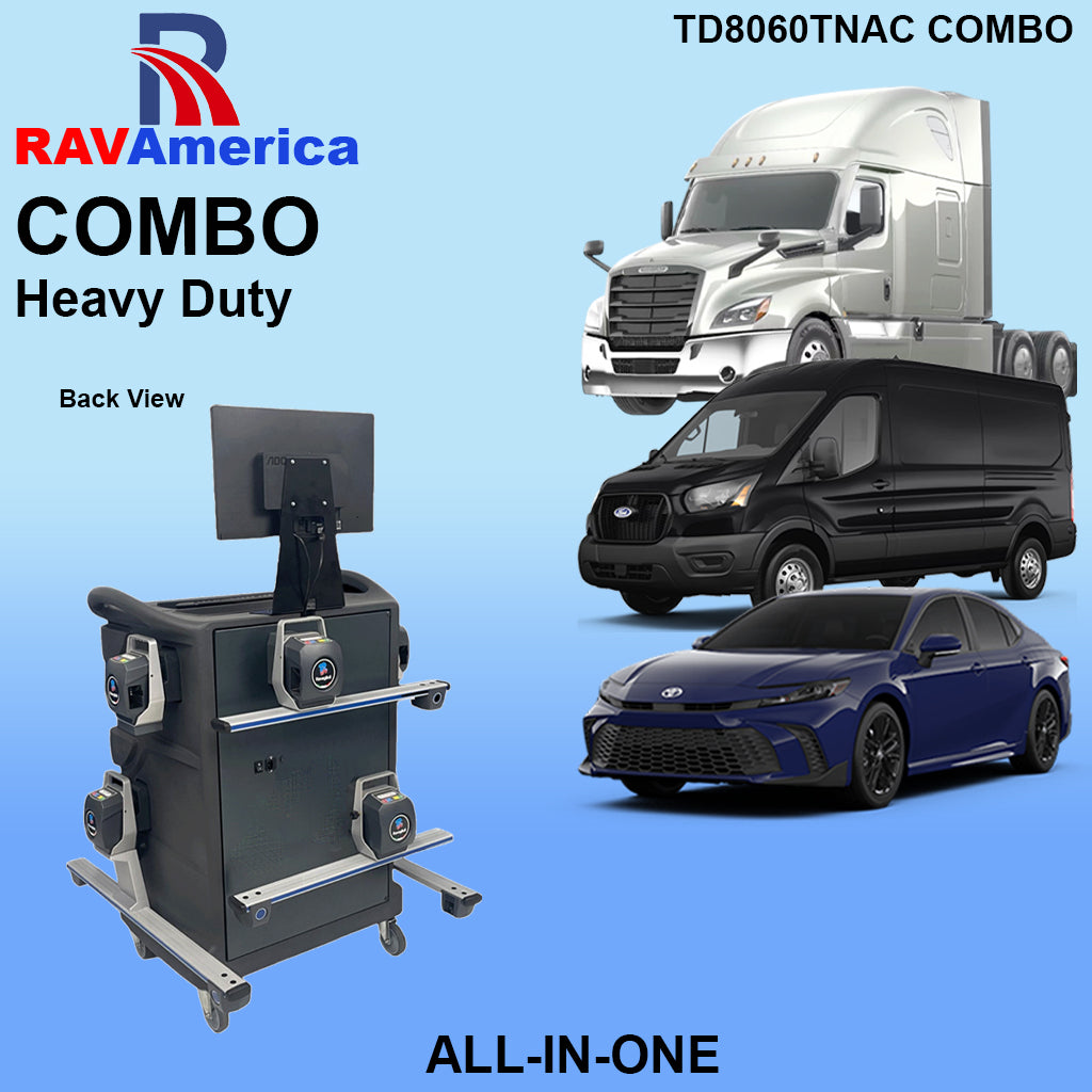 RAVAmerica TD8060NAC COMBO Express Truck/Car Aligner Back