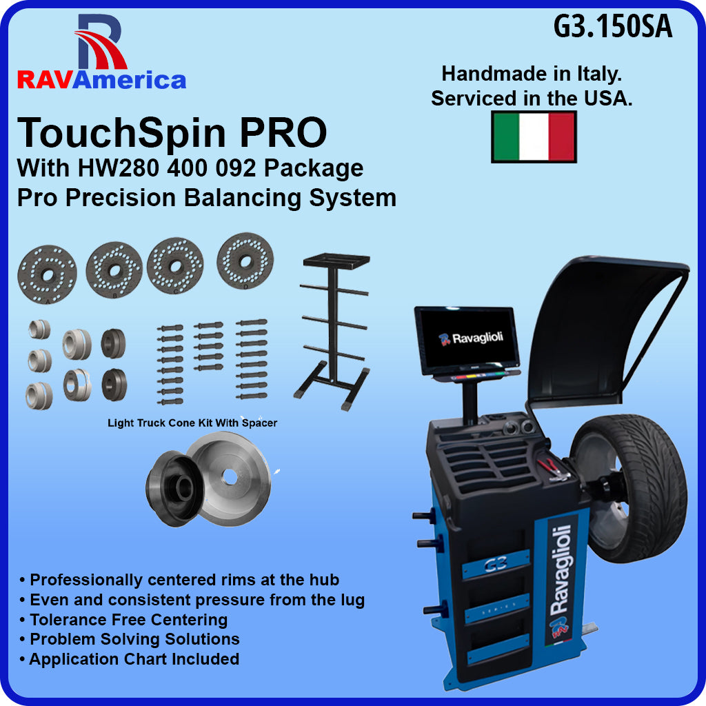 RAV G3.150SA TouchSpin Pro Precision Balancing Kit