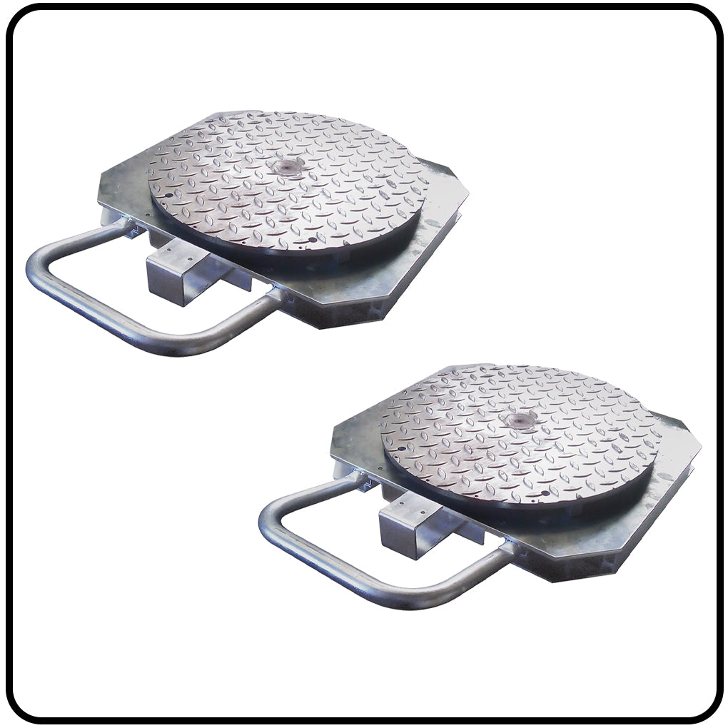 STDA29L Heavy Duty Truck Turnplates (Pair)