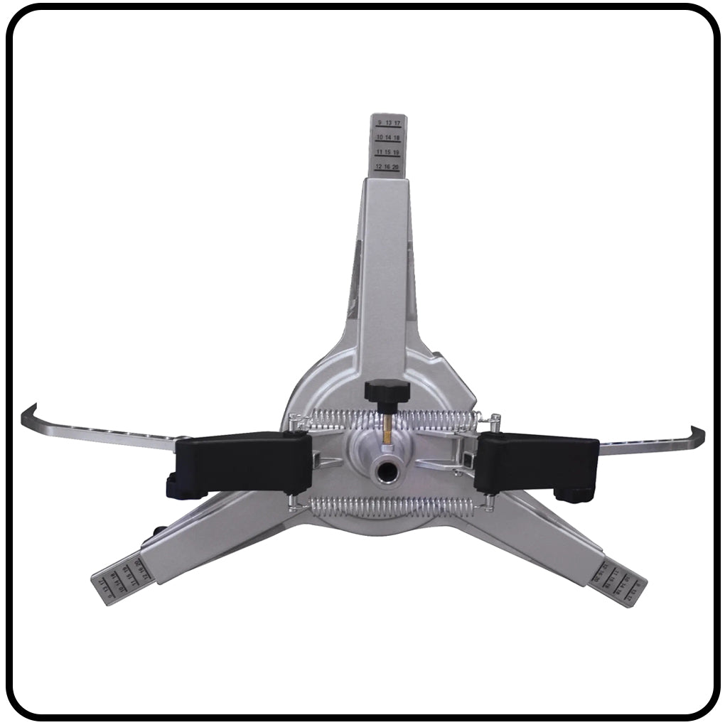 STDA35E Self Centering 3 Point Wheel Clamp Pair