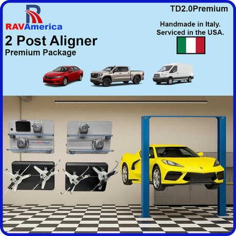 TD 2.0 Smart 2-Post Wheel Aligner