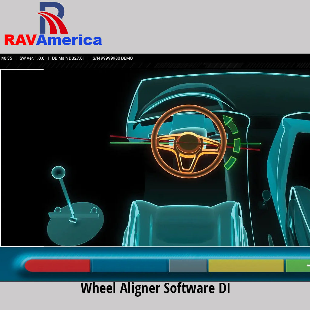 RAV TD 2.0 SmartAligner 2 POST Wheel Aligner | Premium Package - Best Seller | Made in Italy | Serviced in USA