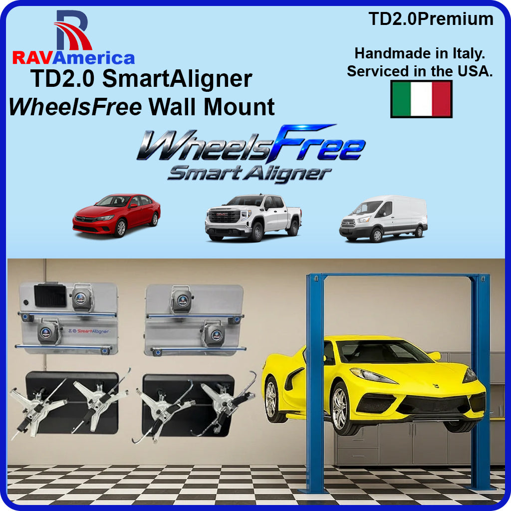 WheelsFree_TD_2.0_Smart_2-Post_Wheel_Aligner_Wall_Mount