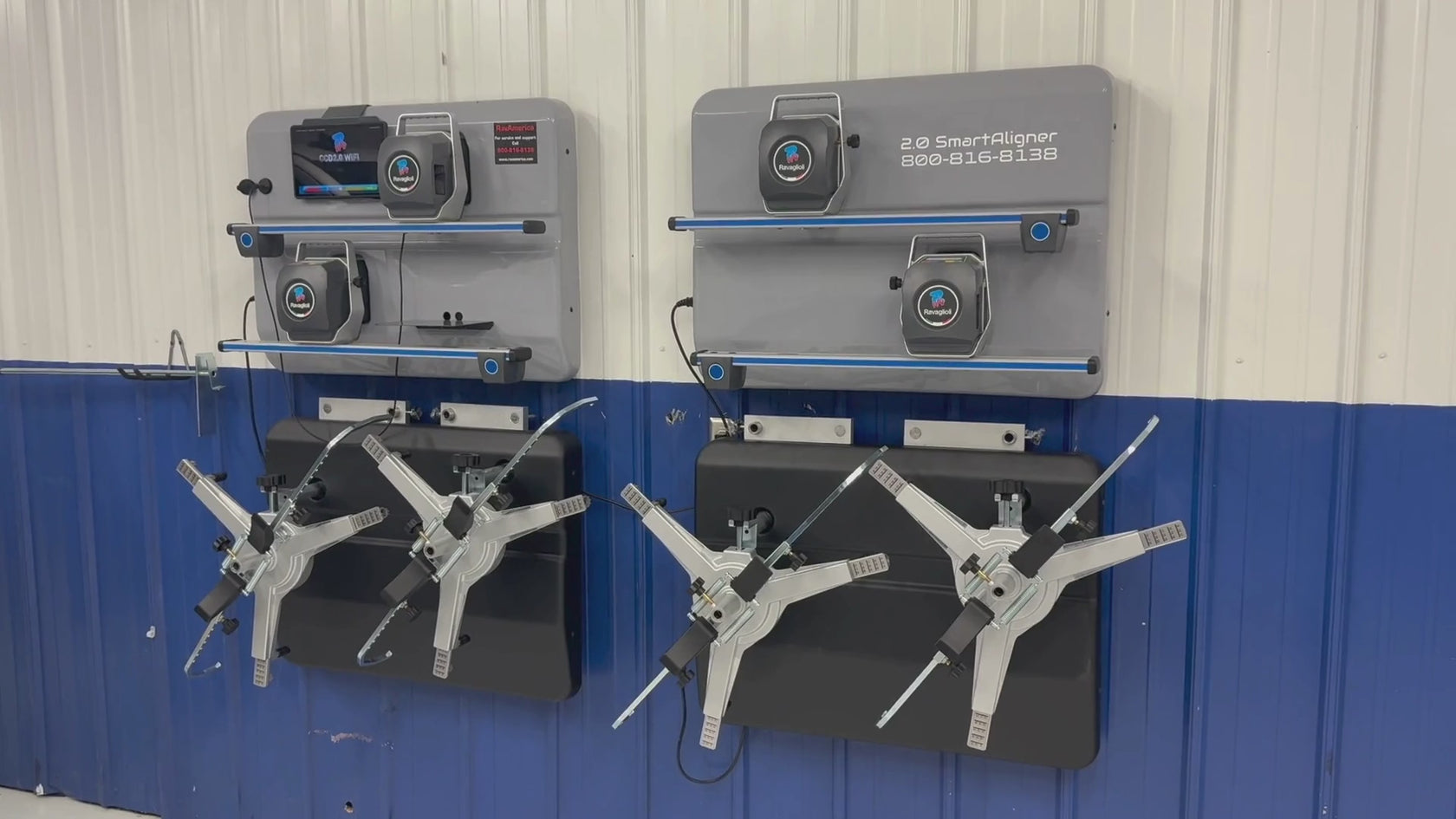 RAV TD 2.0 SmartAligner 2 POST Wheel Aligner Video