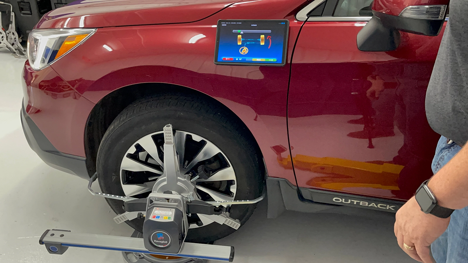 RAV TD 2.0 Gold Level Package 2 Post Wheel Aligner 16 Step 3 - Measurement Sequence