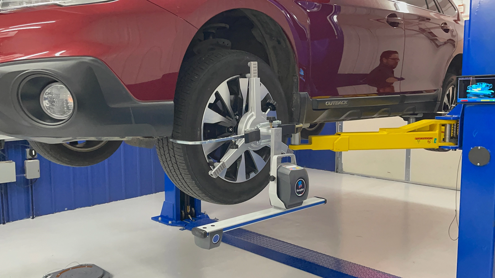 RAV TD 2.0 Gold Level Package 2 Post Wheel Aligner 18 Step 5 - Ready for Adjustment