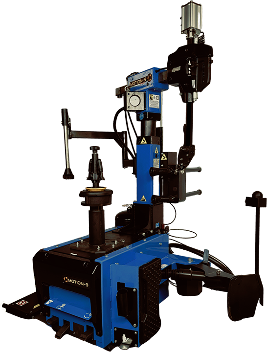 Motion 3 Tire Changer Side View